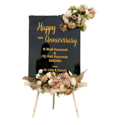 Papan Bunga Akrilik Kedondong